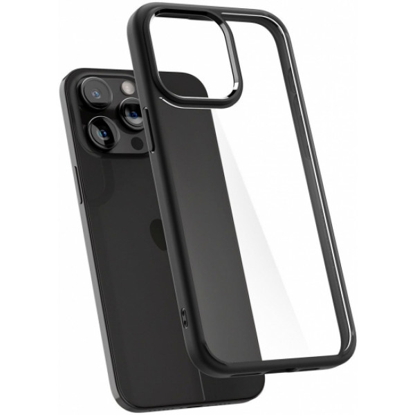 Фото - Чехол для смартфона Spigen for Apple iPhone 15 Pro Ultra Hybrid, Matte Black (ACS06713)