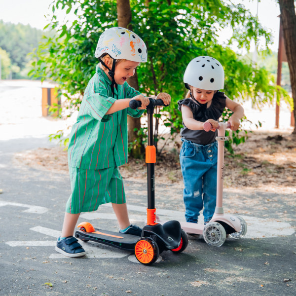 Фото - Трёхколёсный самокат Lionelo Franky Beige
