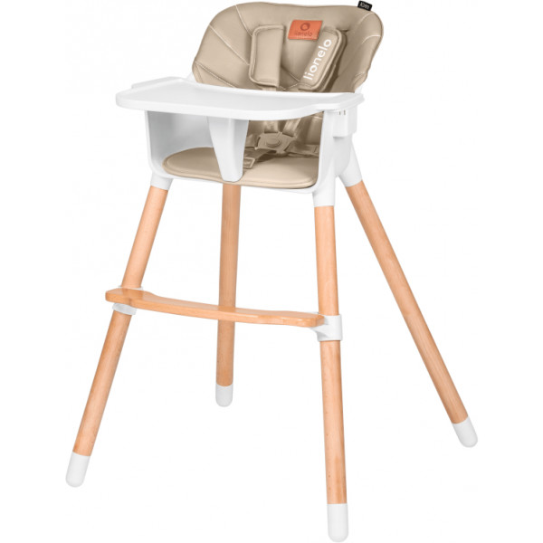 Фото - Стульчик для кормления классический Lionelo Koen Beige Sand