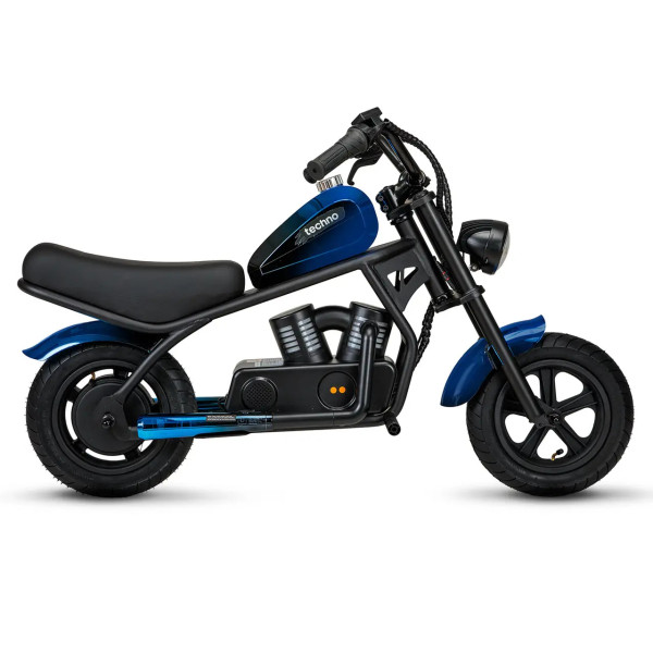 Фото - Электроскутер детский Techno ES-60 Blue-Black