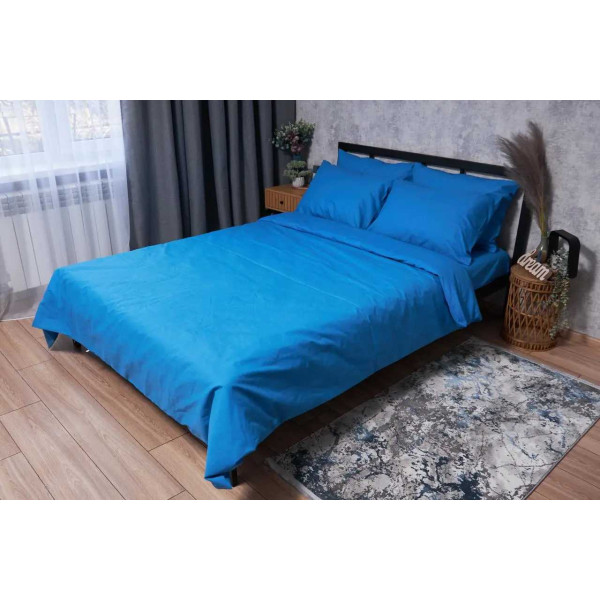 Фото - Комплект постельного белья Moon&Star Бязь Gold Люкс «Sapphire» King Size 220x240 см нав.  2х40х60 (MS-820001668) Фото - Комплект постельного белья Moon&Star Бязь Gold Люкс «Sapphire» King Size 220x240 см нав.  2х40х60 (MS-820001668)