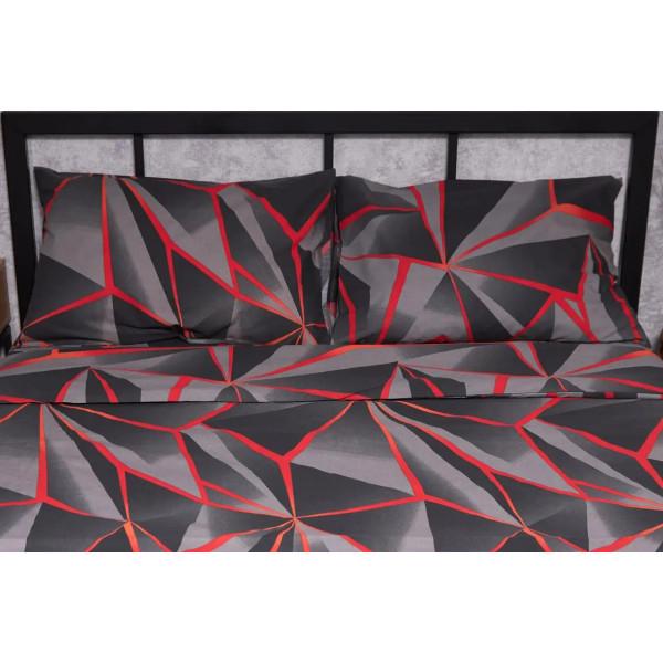 Фото - Комплект постельного белья Moon&Star Бязь Gold Люкс «Geometry» 200х220 нав. 2х70х70 (MS-820002240)