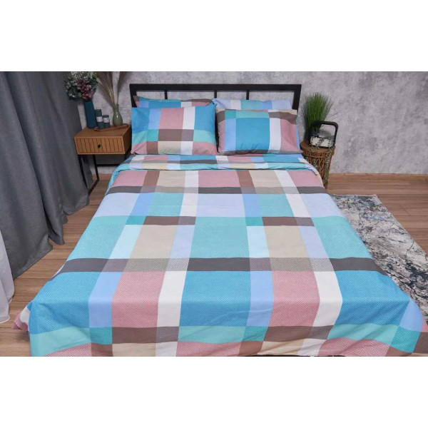 Фото - Комплект постельного белья детский Moon&Star Бязь Gold Люкс Burlap 110х140 нав. 2х50х70 (MS-830000067)