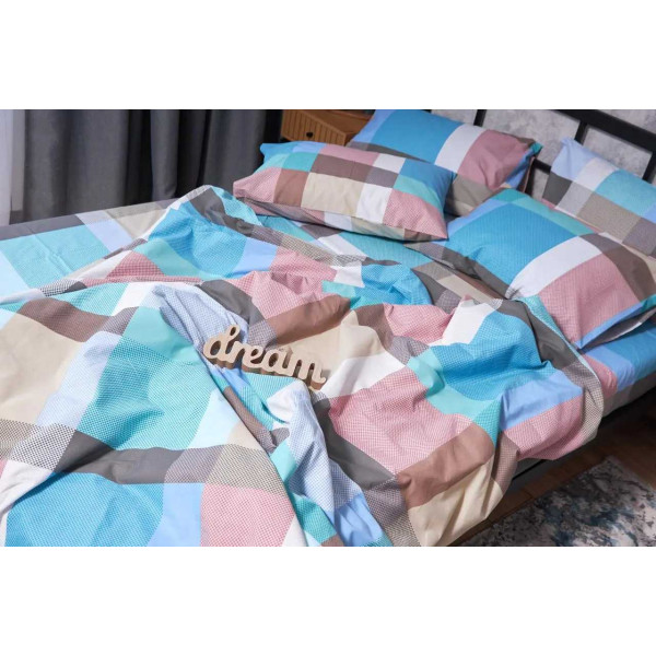 Фото - Комплект постельного белья детский Moon&Star Бязь Gold Люкс Burlap 110х140 нав. 2х50х70 (MS-830000067)