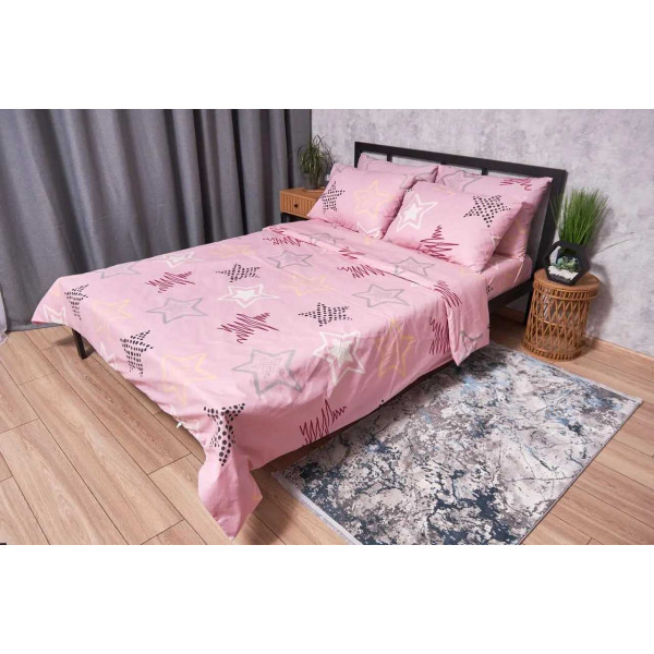 Фото - Комплект постельного белья Moon&Star Бязь Gold Люкс «Alpha Pink» 143х210 см нав. 2х40х60 (MS-820002663) Фото - Комплект постельного белья Moon&Star Бязь Gold Люкс «Alpha Pink» 143х210 см нав. 2х40х60 (MS-820002663)