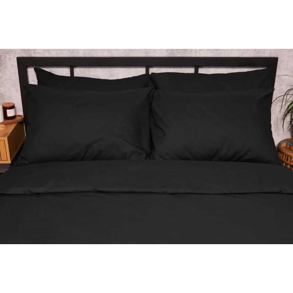 Фото - Комплект постельного белья Moon&Star Бязь Gold Люкс Black King Size 220x240 (MS-820002978)