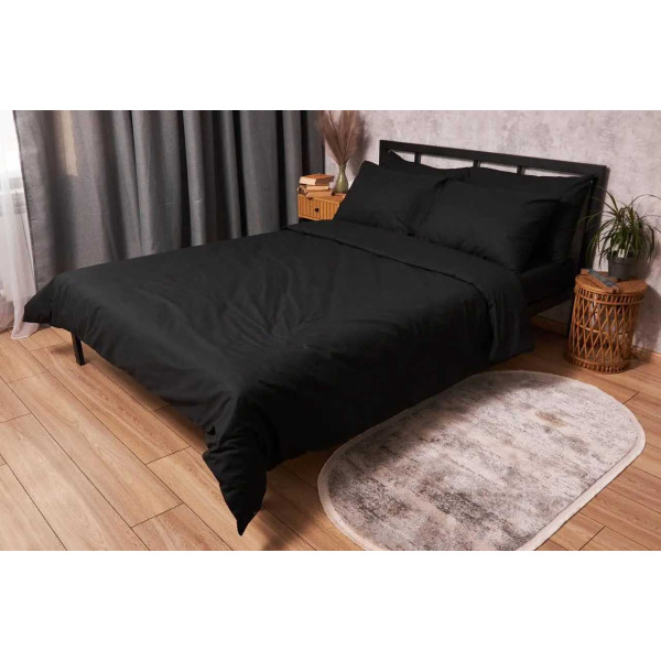 Фото - Комплект постельного белья Moon&Star Бязь Gold Люкс Black (MS-890000029)