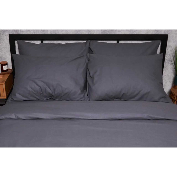 Фото - Комплект постельного белья Moon&Star Бязь Gold Люкс Dark Blue 160х220 (MS-820003208)