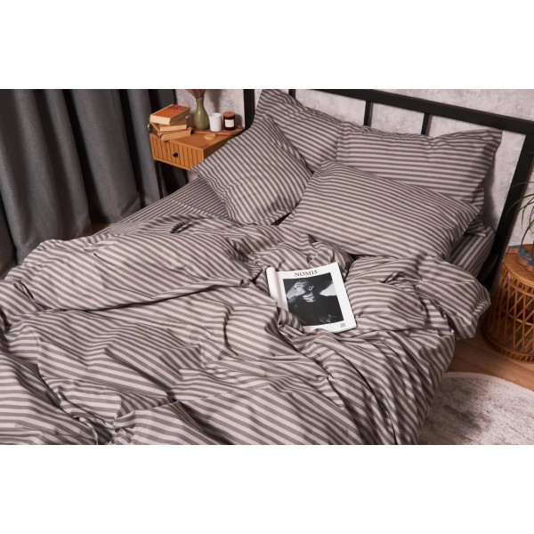 Фото - Комплект постельного белья Moon&Star Бязь Gold Люкс «Ice Grey» 200х220 нав. 2х40х60 (MS-820003440)