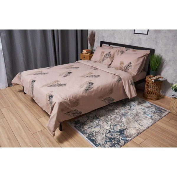 Фото - Комплект постельного белья Moon&Star Бязь Gold Люкс Feathers 160х220 нав.4х50х70 (MS-820004363) Фото - Комплект постельного белья Moon&Star Бязь Gold Люкс Feathers 160х220 нав.4х50х70 (MS-820004363)