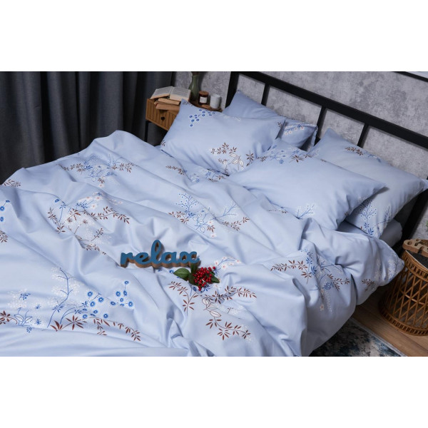 Фото - Комплект постельного белья Moon&Star Микросатин Premium «Lavender Bliss» 160х220х2 см нав. 2х50х70 (MS-820005211)