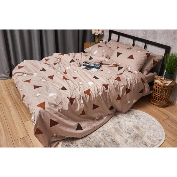 Фото - Комплект постельного белья Moon&Star Бязь Gold Люкс «Delta» 200х220 нав. 2х40х60 (MS-820005540)