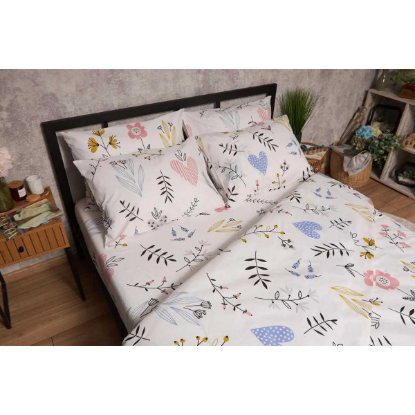 Фото - Комплект постельного белья Moon&Star Бязь Gold Люкс Painting 200х220 (MS-820005751)