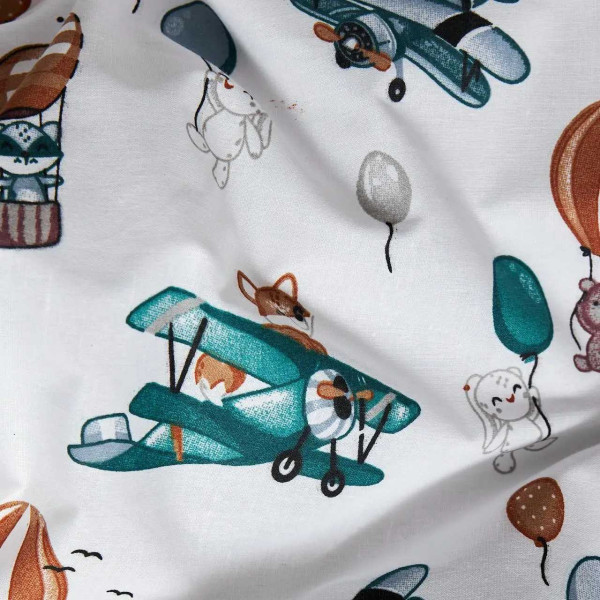 Фото - Комплект постельного белья Moon&Star Бязь Gold Люкс Cloud Adventures 175х210 нав. 2х40х60 (MS-820006165)