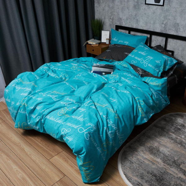 Фото - Комплект постельного белья Moon&Star Бязь Gold Люкс Poetic Night 175х210 нав. 4х50х70 (MS-820006658)