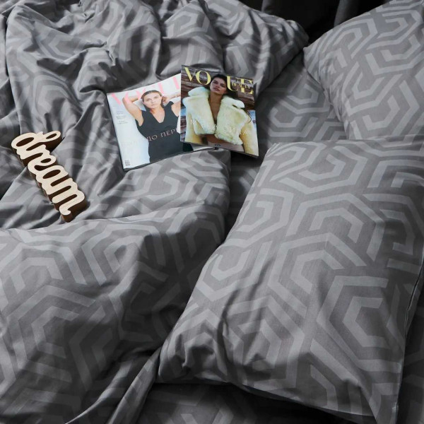 Фото - Комплект постельного белья Moon&Star Бязь Gold Люкс «Urban Style» 200х220 нав. 4х50х70 (MS-820007223)