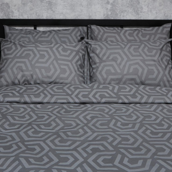 Фото - Комплект постельного белья Moon&Star Бязь Gold Люкс «Urban Style» 143х210 см нав. 4х50х70 (MS-820007228)