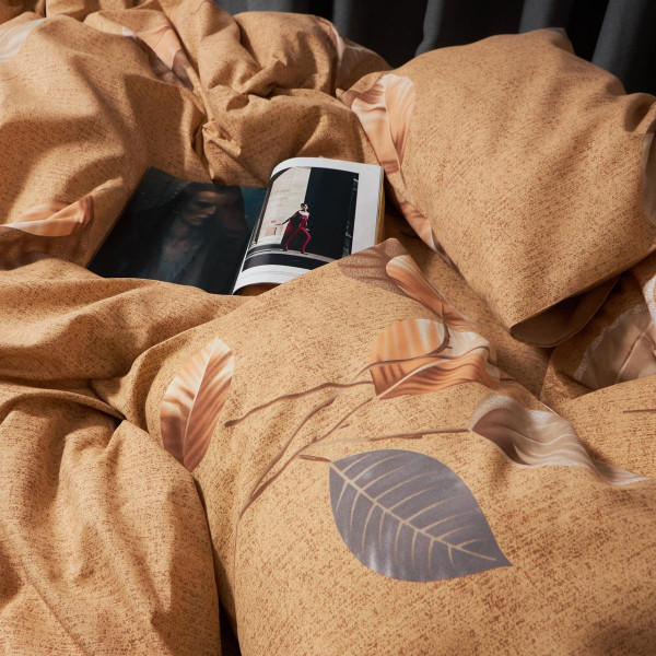 Фото - Комплект постельного белья Moon&Star Premium Amber Leaf 175х210 (MS-820007497)