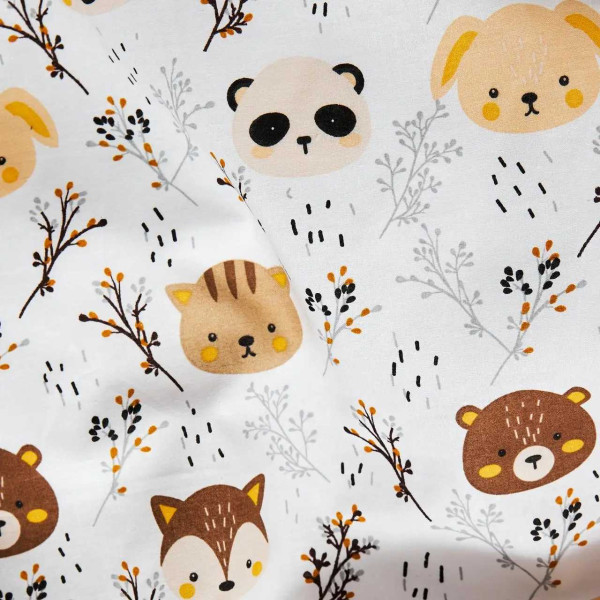 Фото - Комплект постельного белья детский Moon&Star 110х140 нав. 2х40х60 Jungle Joy Бязь Gold Люкс (MS-830000241)