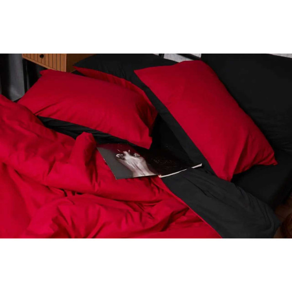 Фото - Наволочка Moon&Star Бязь Gold Люкс Cherry Black 40х60 см 2 шт. (MS-840000007)