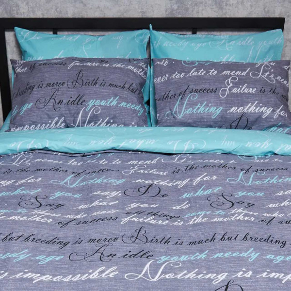 Фото - Наволочка Moon&Star Бязь Gold Люкс Autograph 60х60 см 2 шт. (MS-840000088)