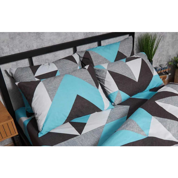 Фото - Наволочка Moon&Star Бязь Gold Люкс Dodger 60х60 см 2 шт. (MS-840000136)