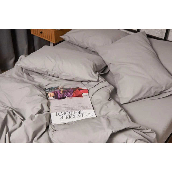 Фото - Наволочка Moon&Star Бязь Gold Люкс Gray 60х60 см 2 шт. (MS-840000754)