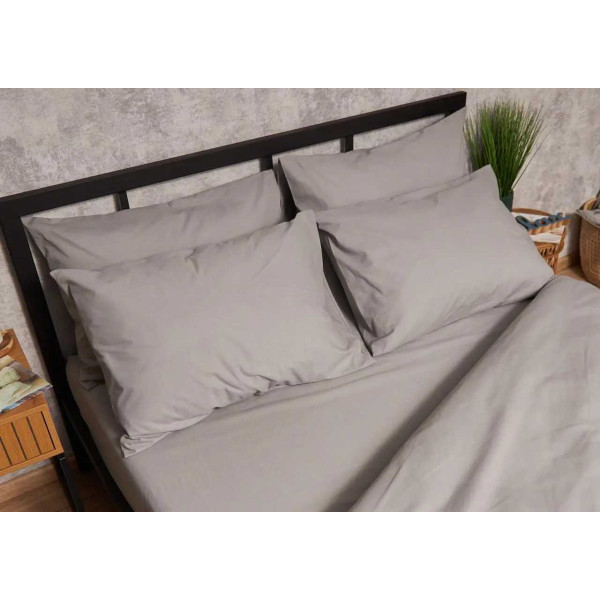 Фото - Наволочка Moon&Star Бязь Gold Люкс Gray 60х60 см 2 шт. (MS-840000754)