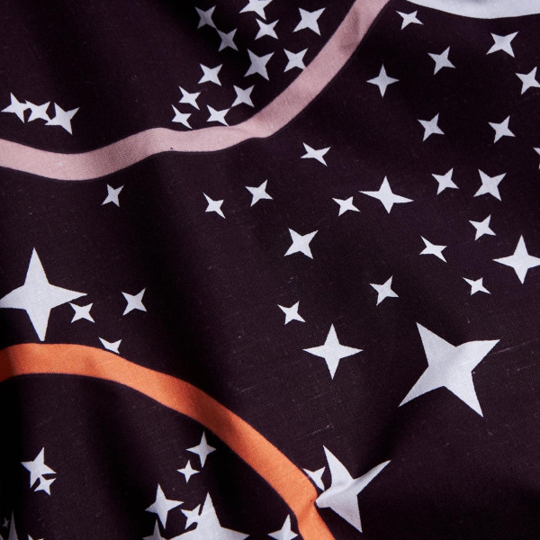 Фото - Комплект постельного белья Moon&Star Бязь Gold Люкс Cosmic Vibes 175х210 см нав. 70х70 2 шт. (MS-890000203)