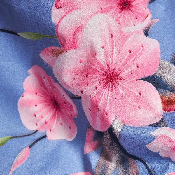 Фото - Наволочка Moon&Star Микросатин Premium Blossom Sky 40х60 см 2 шт. (MS-840001051)