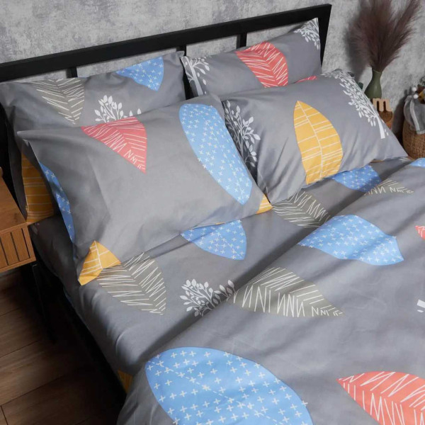Фото - Наволочка Moon&Star Микросатин Premium Colorful Harmony 60х60 см 2 шт. (MS-840001060)