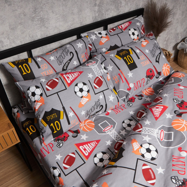 Фото - Комплект постельного белья Moon&Star Бязь Gold Люкс Champion’s Rest King Size 220x240 нав. 2х70х70 (MS-820008892)