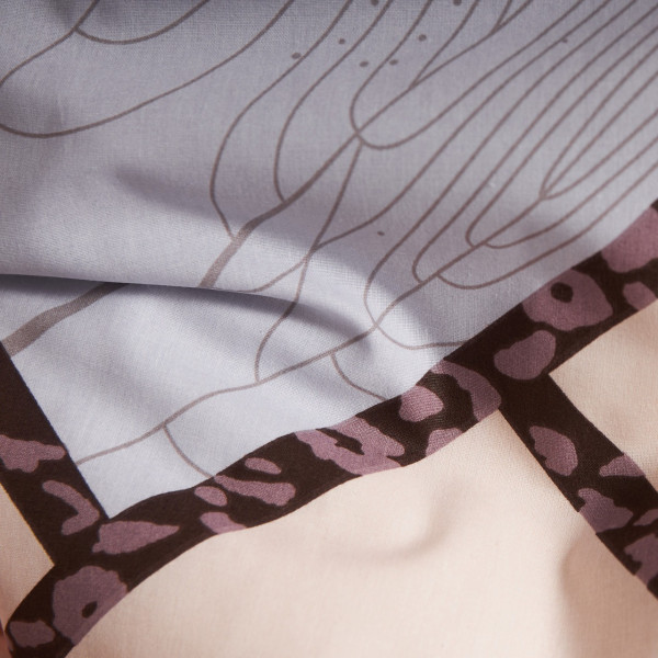 Фото - Комплект постельного белья Moon&Star Бязь Gold Люкс Cozy Puzzle King Size 220x240 нав. 4х70х70 (MS-820009034)