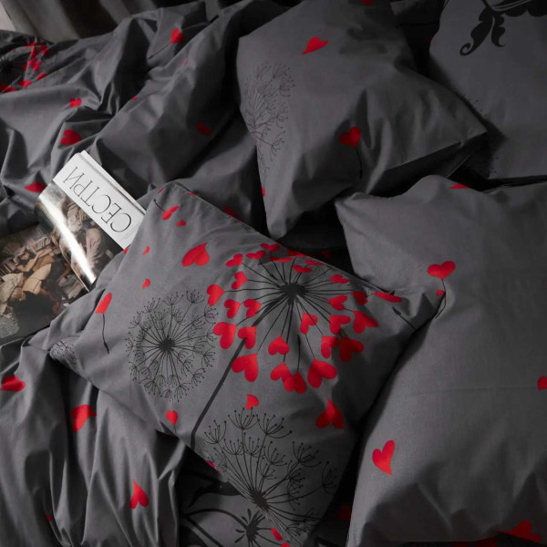 Фото - Наволочка Moon&Star Бязь Gold Люкс Dandelion Lov 70х70 2 шт. (MS-840001337)