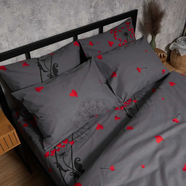 Фото - Наволочка Moon&Star Бязь Gold Люкс Dandelion Lov 70х70 2 шт. (MS-840001337)