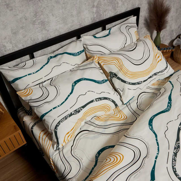 Фото - Наволочка Moon&Star Бязь Gold Люкс Natural Waves 60х60 2 шт. (MS-840001414)