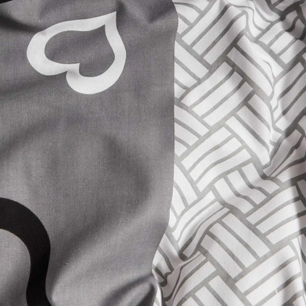 Фото - Комплект постельного белья Moon&Star Бязь Gold Люкс Feline Romance King Size 220x240 нав. 2х50х70 (MS-820009206)