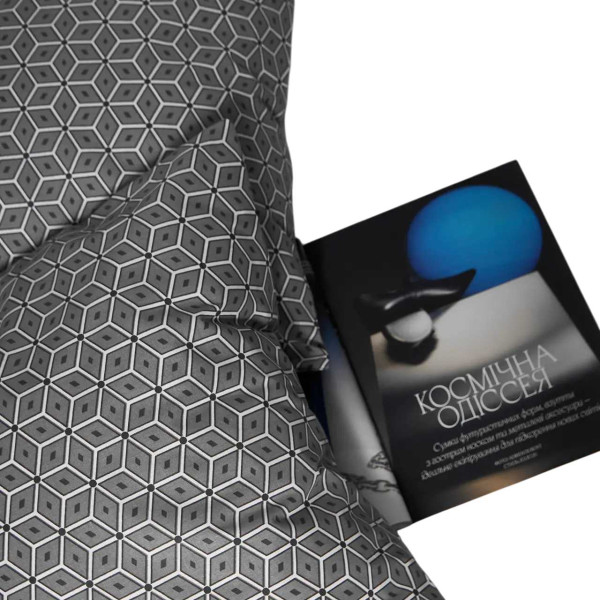 Фото - Наволочка Moon&Star Бязь Gold Люкс Grey Labyrinth 70х70 2 шт. (MS-840001379)