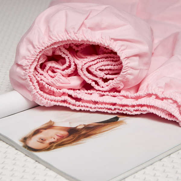 Фото - Простынь полуторная Moon&Star Pastel Kiss Бязь Gold Люкс 140х200х25 см (MS-850001350)