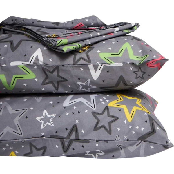 Фото - Комплект постельного белья Moon&Star Бязь Gold Люкс Cosmic Party (MS-890000193)