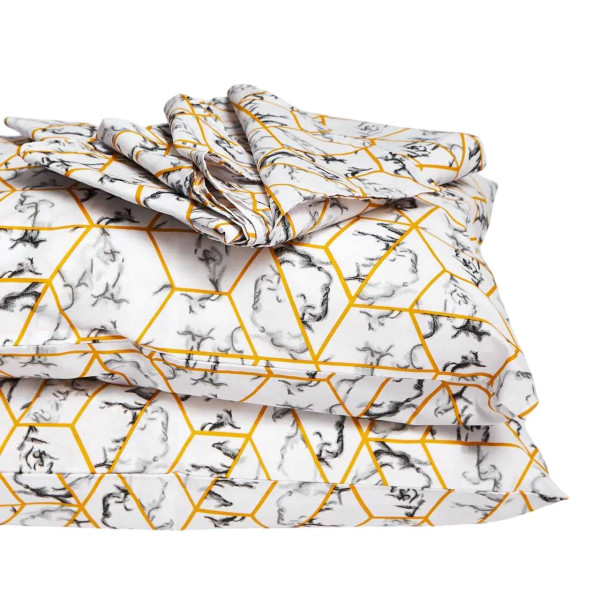 Фото - Комплект постельного белья Moon&Star Бязь Gold Люкс Modern Marble (MS-890000357)