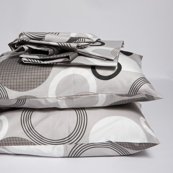 Фото - Комплект постельного белья Moon&Star Микросатин Premium Orbit Elegance 150х220 нав. 50х70 см 2 шт. (MS-880000589)