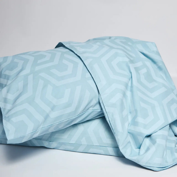 Фото - Комплект постельного белья Moon&Star Бязь Gold Люкс Arctic Glow 200х220 см нав. 40х60 2 шт. (MS-880000006)