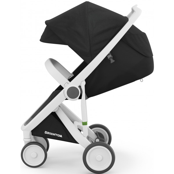 Фото - Коляска прогулочная Greentom Classic Black-White