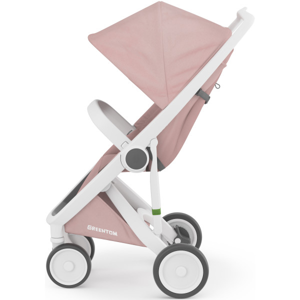 Фото - Коляска прогулочная Greentom Classic Blossom-White