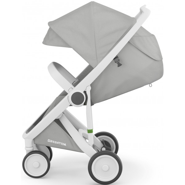 Фото - Коляска прогулочная Greentom Classic Grey-White