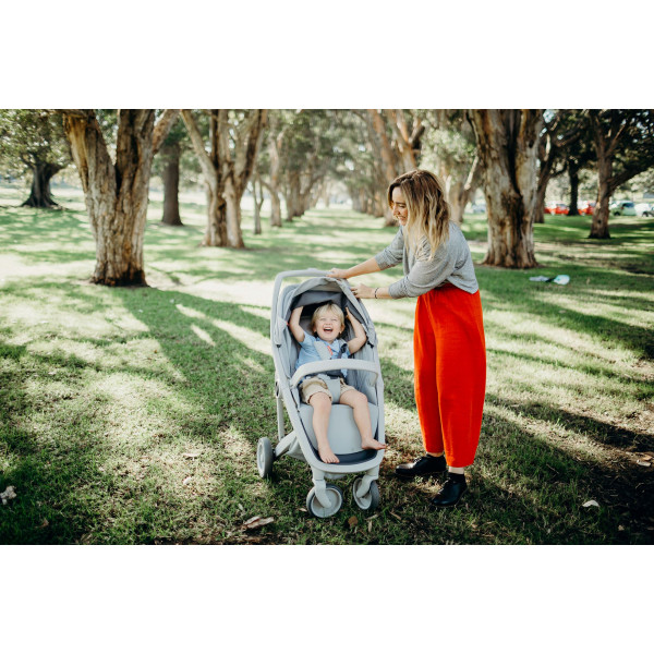 Фото - Коляска прогулочная Greentom Classic Grey-White