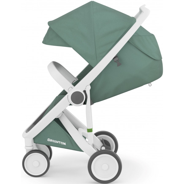 Фото - Коляска прогулочная Greentom Classic Sage-White