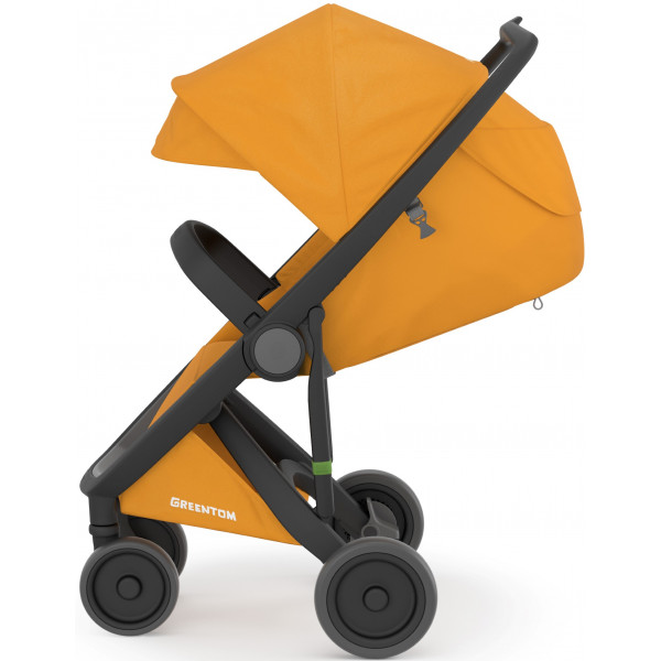 Фото - Коляска прогулочная Greentom Classic Sunflower-Black