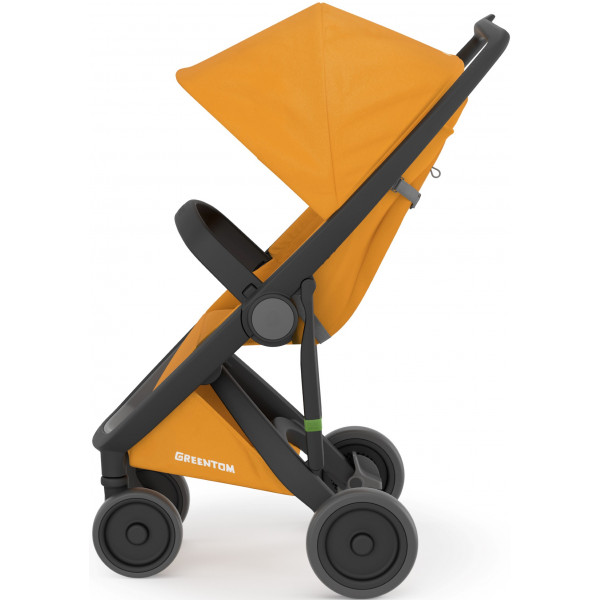 Фото - Коляска прогулочная Greentom Classic Sunflower-Black